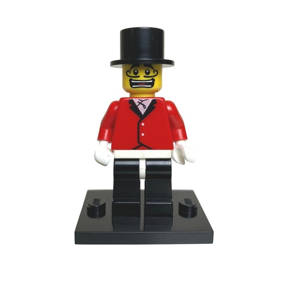 Lego Minifigure Series 2 Circus Ring Master Retired Collectible